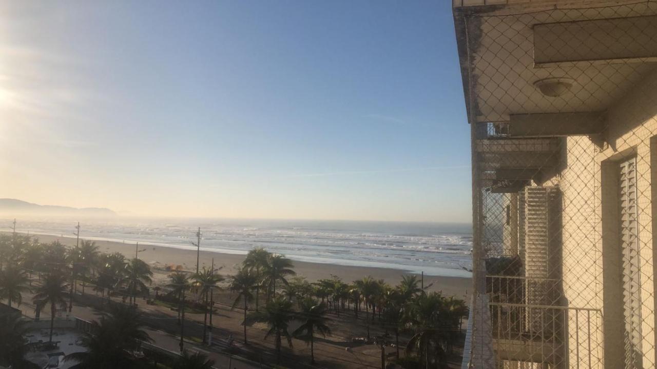 Apartamento Aconchegante A Beira Mar Praia Grande  Bagian luar foto